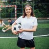 GAFATORY 4 Pieces Adjustable Soccer Headband for Girls Elastic Soccer Headbands for Women Soccer Accessories Non Slip Football Sport Hair Bands Sports Athletic Headbands for Girls Teens