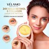 VELAMO ADVANCED Under Eye Patches: 24K Gold Under Eye Mask for Puffy - Retinol Patchology Eye Patches for Wrinkles and Dark Circles Puffiness- Collagen Under Eye Bags Treatment for Women Men 60 Pcs