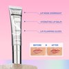 Lip Butter Balm Peptide Lip Treatment: Mini Lip Plumping Gloss Set for Dry Lips Care Treatment, with Hyaluronic Acid And Lip Mask Overnight for Glowy Skin, Travel Size Night Hydrating Lip Balm