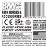 BMC Classic Marx Western Pack Horses Old West Cowboy Plastic Playset Accessories