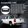 G-PLUS Tailgate Handle Bezel Compatible with Chevy Silverado/GMC Sierra 1500 2500HD 3500HD 2007-2014 Rear Tail Gate Latch Handle 15927251 GM1916107 22755303