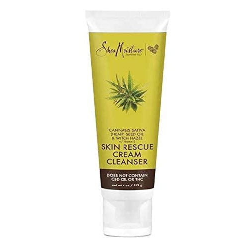 Cannabis Sativa (Hemp) Seed Oil & Witch Hazel Skin Rescue Cream Cleanser