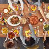 Thanksgiving Turkey Plate Party Supplies Include 50 Plates, 50 Napkins for The Thanksgiving Day Birthday Party Decoration Serves 50