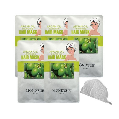 MOND'SUB Argan Oil Nourishing Hair Mask,Hydration & Deep Conditioning Hair Mask,for Dry Damaged Hair.Adds Shine, Protects Hair Growth, All Hair Types