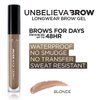 L'Oreal Paris Unbelieva-Brow Longwear Waterproof Tinted Brow Gel, Smudge-resistant, Transfer- Proof, Quick Drying, Easy and quick application with precise brush, Blonde, 0.15 fl. oz.