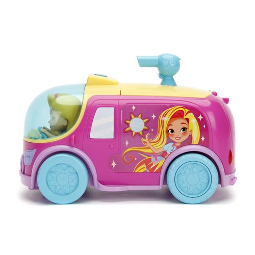 Jada Toys: Sunny Day Glam Van, Remote Control Car, Easy to Operate, Fun for Hours, Vehicle Can Spin, go Forward and Backwards, For Ages 4 and up