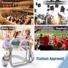 COROMAY Clear Purse TPU Clear Bag Stadium Approved Clear Crossbody Bag