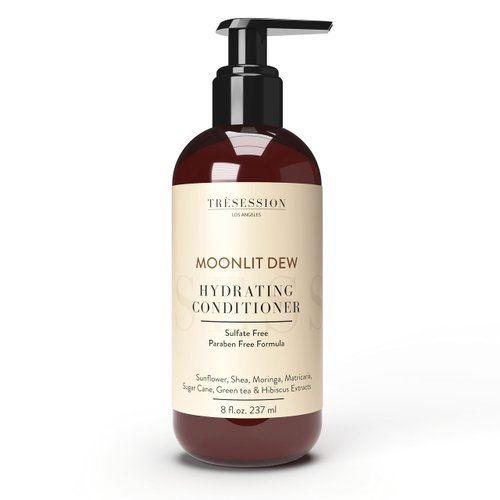 TRÈSESSION Moonlit Dew Hydrating Conditioner | Hydrate Moisturizing Conditioner For Damaged, Color-Treated & Dry Hair | Deep Hydration for Hair Growth & Thinning Hair | Sulfate & Paraben Free 8 OZ