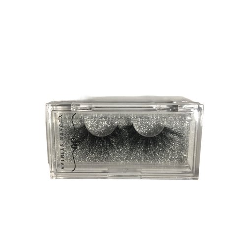 Glam Rock Thick & Long Party look 25mm Mink Lashes for Women - Reusable 3D Faux Mink Lashes with Thin Band