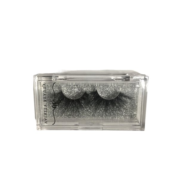 Glam Rock Thick & Long Party look 25mm Mink Lashes for Women - Reusable 3D Faux Mink Lashes with Thin Band