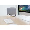 Mount-It! Vertical Laptop Stand - Aluminum Vertical Laptop Holder | 2 in 1 Laptop Riser for Desk | Vertical MacBook Stand for MacBook Air, MacBook Pro