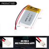 3.7V 522332 400mAh Lipo battery Rechargeable Lithium Polymer ion Battery Pack with PH2.0mm JST Connector