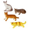 ArtCreativity Mini Cat Figurines Set for Kids - Pack of 12 - Assorted 2 Inch Small Cat Figures, Sturdy Plastic Toys, Fun Birthday Party Favors, Great Playset for Boys and Girls Ages 3+