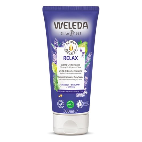 Weleda Creamy Body Wash, Lavender, 6.8 Fluid Ounce