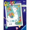 Ravensburger CreArt No Probllama Paint by Numbers Kit for Kids - 20266 - Painting Arts and Crafts for Ages 7 and Up