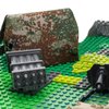 VICVIK Military Scene Building Blocks Toys Set, WW2 Military Tent Model Building Blocks, MOC Kids Building Blocks Set
