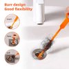 HFLYJPYW 3 Pack 25 Inch Hair Snake Hair Drain Clog Remover Cleaning Tool Drain Opener sink snake Drain Auger Hair Remover Tool For Sewer, Toilet, Shower Kitchen Sink, Bathroom Tub