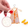 Towel Hanger 20Pcs Wooden Doll Clothes Hangers Mini Doll Hangers Doll Dress Hangers Mini Hangers for Doll Clothes Miniature Accessories (12cm) Coat Hangers