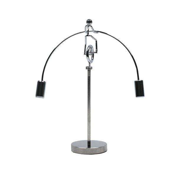 MagicTech Steel Balance Toy Balancing Tumbler Toy Kinetic Art Balance Toy Decompressive Science Psychology Home Offic Decor Desk Toy PH04