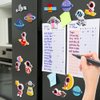 Space Astronaut Series Creative Fridge Magnets, Firmly & Stably Adsorbed Decorative Magnets for Refrigerators Whiteboards Crafts Kids Learning Toy