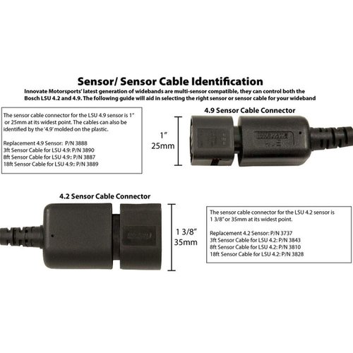 Innovate Motorsports 3888 Replacement Oxygen Sensor