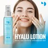 Hyalu Lotion - Hydrating Serum-Tonic with Hyaluronic Acid, Thermal Water & Skin Barrier Repair – Moisturizing Lotion for Dry Skin, Anti-Aging, Skin Firming (130 ml / 4.4 Fl Oz)