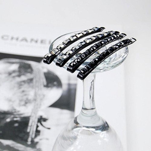 4Pcs Black Rhinestone Barrettes, Shiny Hair Pin, Crystal Diamond Bobby Pin,Sparkly Hair Decoration for Women Clip Bangs Metal Hair Clip,Hair Styling Pins,Hair Care sparkly barrettes for women