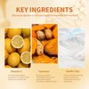 Xoyssfy Turmeric Vitamin C Clay Mask, Brightening Hydrating Face Mask, Clay Face Mask Deep Cleansing Pores, Improves Dark Spots, Acne, Skin Care Facial Mask Tightens Skin, Evens Skin Tone