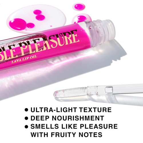 SELESTIA BEAUTY Lip Oil Double Pleasure - Moisturizing and Softening Glow Lip Oil - Hydrating Lip Glow Oil - Lip Gloss Oil with Silicone Applicator (Like a Virgin)
