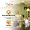 Simba Lighting Halogen Light Bulb G8 T4 20W JCD Bi-Pin (10 Pack) Shorter 1-3/8" (1.38") Length for Under Cabinet Puck Lights, Kitchen Hood, Landscape Lights, Desk Lamps 120V Dimmable, 2700K Warm White