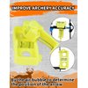 THREE ARCHERS Archery Bow Tuning and Mounting String Level Combo Kit for Compound Bows (Yellow)