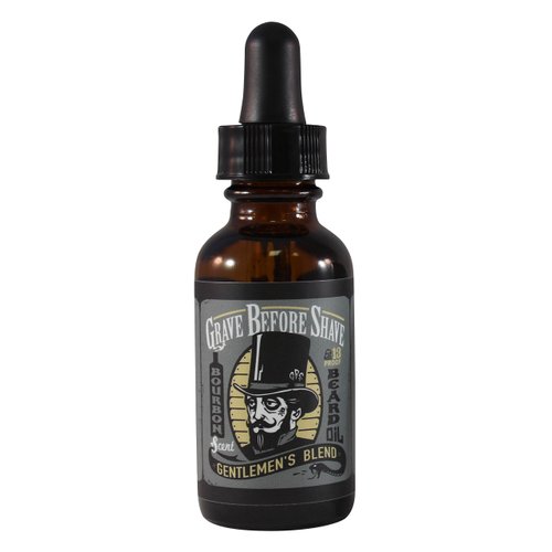 Grave Before Shave™ Gentlemen's Blend Beard Oil (Bourbon/Sandal Wood Scent)