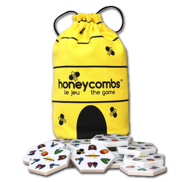 HoneyCombs Game: A Fun Matching Game for Kids and Families. Easy to Learn, Award Winning Tile Game, Educational, Gift for Kids and Adults Aged 5 and Up.