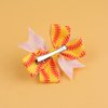 Football Hair Clip Girls Soccer Bow Clip Sport Hair Bow Hair Accessories TSFJ50 (Basketball)