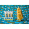 ZAMBEEZI Organic, Fair Trade Beeswax Lip Balm - Suncare 3 Pack - Mineral Based Zinc Oxide Sun Protection - Ethically Sourced