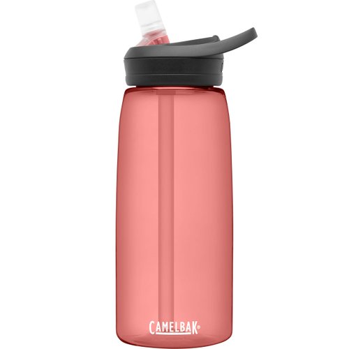 CamelBak eddy+ Water Bottle with Tritan Renew – Straw Top 32oz, Rose