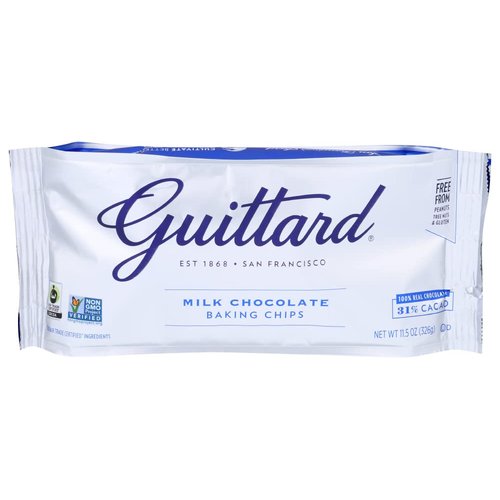 Guittard Baking Chips, Milk Chocolate, 11.5 oz