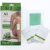 Amira Beauty - Waxing Strips Infused with Aloe Vera Pre Applied Ready to Use Hair Removal Wax Strips for Legs and Body Suitable for All Skin Types 64 Count