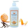 Orange & Vanilla Fusion Hand & Body Lotion, Natural Dry Skin Lotion, All Skin Types, Aloe Vera, Coconut Oil, Ceramides, Vitamin B5, Vitamin E 8 oz