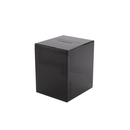 Gamegenic Bastion 100+ XL Deck Box - Compact, Secure, and Perfectly Organized for Your Trading Cards! Safely Protects 100+ Double-Sleeved Cards, Black Color, Made
