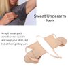 Underarm Sweat Pads, Sweat Underarm Pads Bra for Women Absorbent Sweat Guards Reusable Cotton Armpit Durable Anti-Sweat Under Arm Sweat Pads Sweat Absorption Comfortable for Women