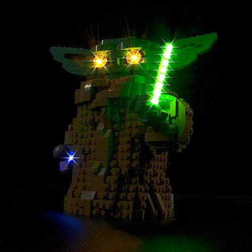 Kyglaring Led Lighting Kit for Lego Star Wars The Mandalorian The Child - Compatible with Lego 75318 Building Blocks Model- Not Include The Lego Set