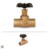 Midline Valve 632D234 Stop Valve with Drain, Lead-Free 1/2 in. Sweat Connections, Brass