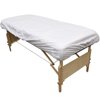 Body Linen Protective Massage Table Cover - Reusable Massage Table Barrier with Wipe Clean Surface. Waterproof PUL Material, Machine Washable. Protects Massage Table, Warmer and Pad - 1 Pack