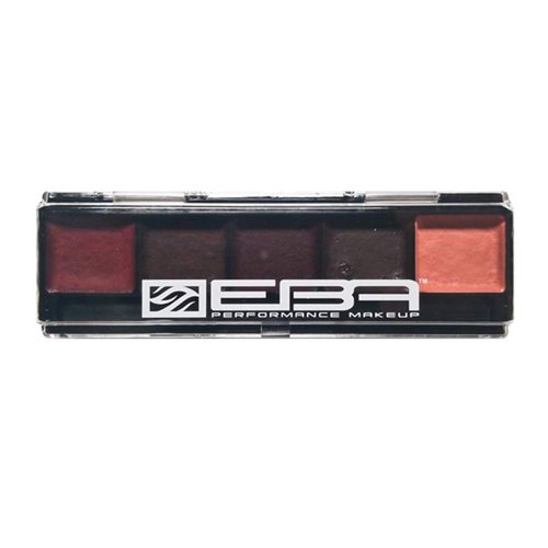 European Body Art Encore SLIM Alcohol Palette - Blood Edition, 5 Color Alcohol Activated Makeup Palette