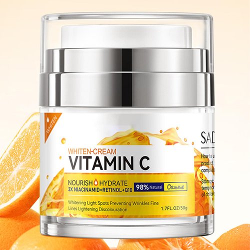 Vitamin C Face Cream - Vitamin C Cream with Nicotinamide& Retinol - Vitamin C Moisturizer for Face Anti-Aging, Daily Facial Moisturizer Skin Tightening, Skin Care Moisturizer for All Skin Types