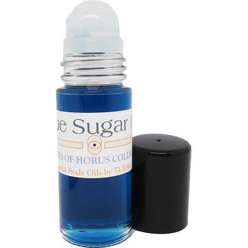 Blue Sugar - Type A For Men Scented Body Oil Fragrance [Roll-On - Blue - 1 oz.] - ID#116074