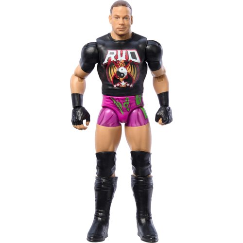 Mattel WWE Rob Van Dam Action Figure, Main Event Series #151 6-inch Collectible with 10 Articulation Points & Life-Like Look