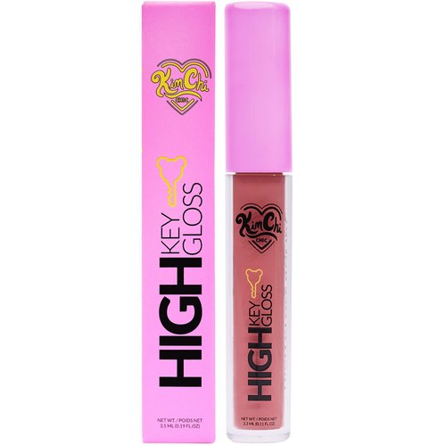 Kimchi Chic High Key Gloss, High-Shine Lip Gloss Helps Illuminate Your Look and Face, Non-Sticky, Flushed Pink With Watermelon and Peach Undertone, 12 Acai, 3.5ml