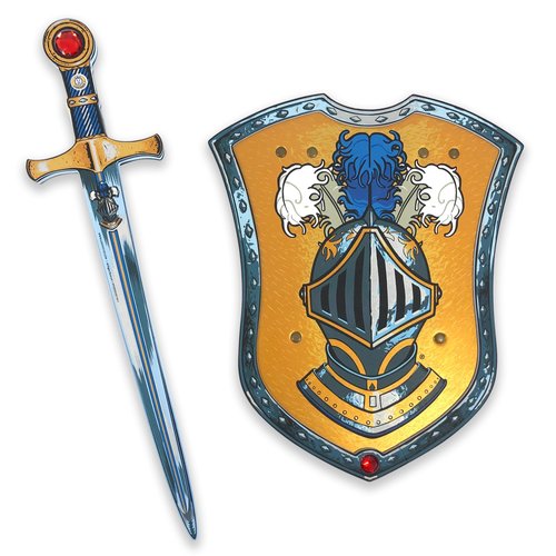 Liontouch Mystery Knight Toy Sword and Shield for Kids | Medieval Set in Foam for Children’s Pretend Play with Mystery Knight Theme | Safe Weapons & Battle Accessories for Dress Up & Costumes